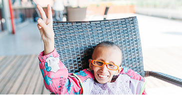早衰症小女孩的笑容：博雅与北京三院合作利用胎盘干细胞治疗早衰症 博雅干细胞 存储干细胞 存储健康
